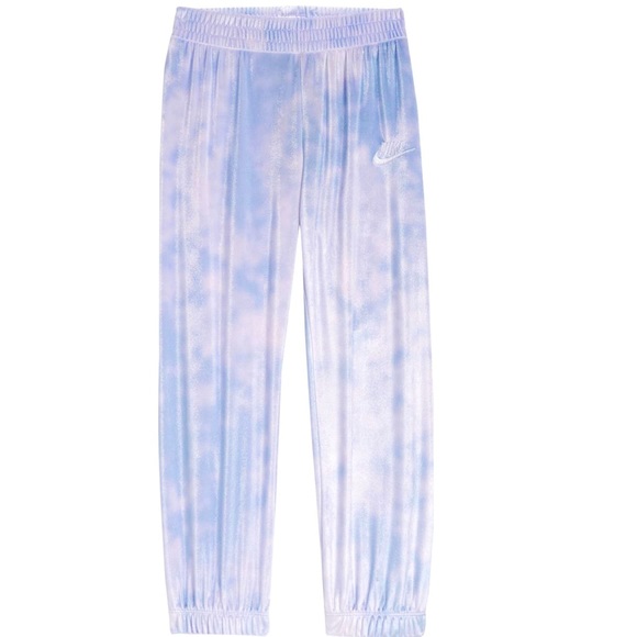 NIKE Girl’s velour jogger goes with sweatshirt NWT - Picture 2 of 5